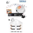 Full HD satelitní komplet Topfield TF 2060 - CS link - 4 TV