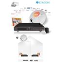 Full HD satelitní komplet Zircon SHD 007 - CS link - 2 TV