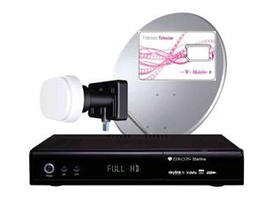 Set Zircon Starline, karta T-Mobile pro 2 TV
