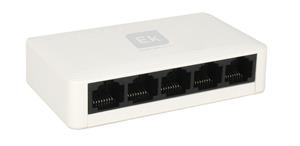 ITS SW5 BP - Switch Ethernet 5 portů, 10/100/1000 Mbps, plastové provedení