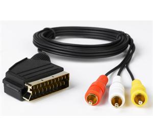 OEM A/V kabel Scart - 3x RCA 1,5m