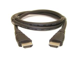 OEM kabel HDMI A - HDMI A M/M 0,5m zlacený 1.3b