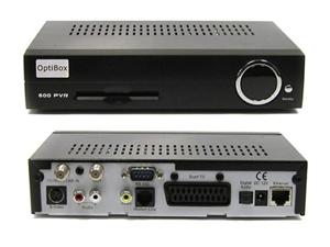 Optibox DVB-S přijímač 600 PVR LAN