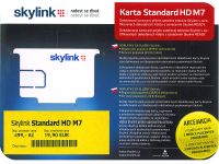 SKYLINK dekódovací karta Standard HD M7 Irdeto