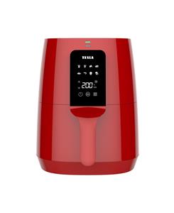 TESLA AirCook Q30 - multifunkční digitální horkovzdušná fritéza (červená barva)