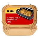 TESLA AirCook QB2075 - papírová forma pro horkovzdušnou fritézu 32 x 22 cm (50 ks)