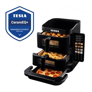 TESLA AirCook TrioZone Q636 XXL - multifunkční třízónová digitální horkovzdušná