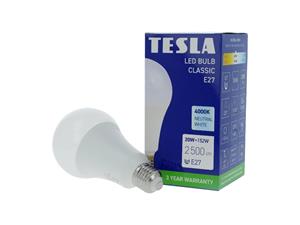 TESLA BL272040-8 – LED bulb žárovka E27, 20W, 2500 lm, 4000K, denní bílá
