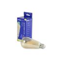 TESLA CB274224-1 – LED cone bulb vintage žárovka E27, 4,2W, 380 lm, 2400K, teplá bílá, zlatá