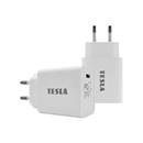 TESLA Power Charger T100 - rychlonabíječka 20 W PD 3.0/PPS (bílá)