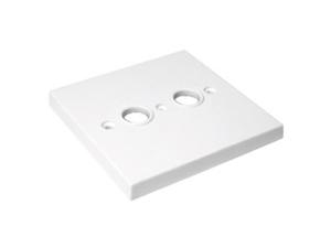 TRIAX TOU STD UK 2 - kryt zásuvky TV+R bílá barva