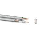 Zircon coaxial cable 121 CU AL + UTP 5e CU 150m