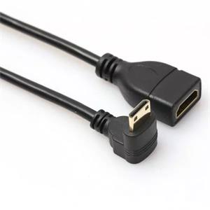Zircon HDMI redukce úhlová dolní, délka 0,15 m